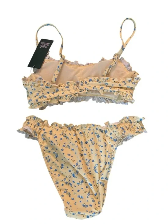 Floral Ruffle Bikini Set - Picture 4 of 4